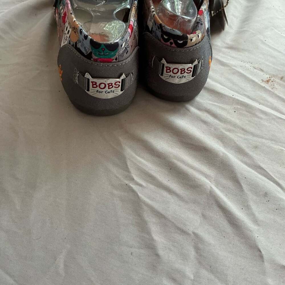BOBS from Skechers Women's Cats Multi Slip-On Shoes Size 9 - Picture 4 of 10